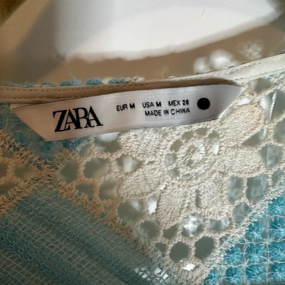 Blue/white Maxi Crochet dress Limited Edetion - Picture 3 of 4